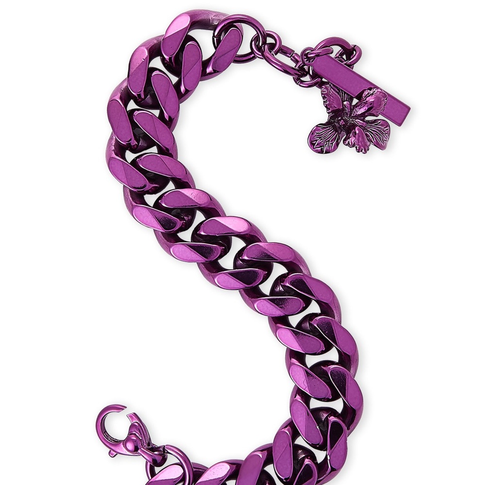Givenchy Purple Floral Bracelet